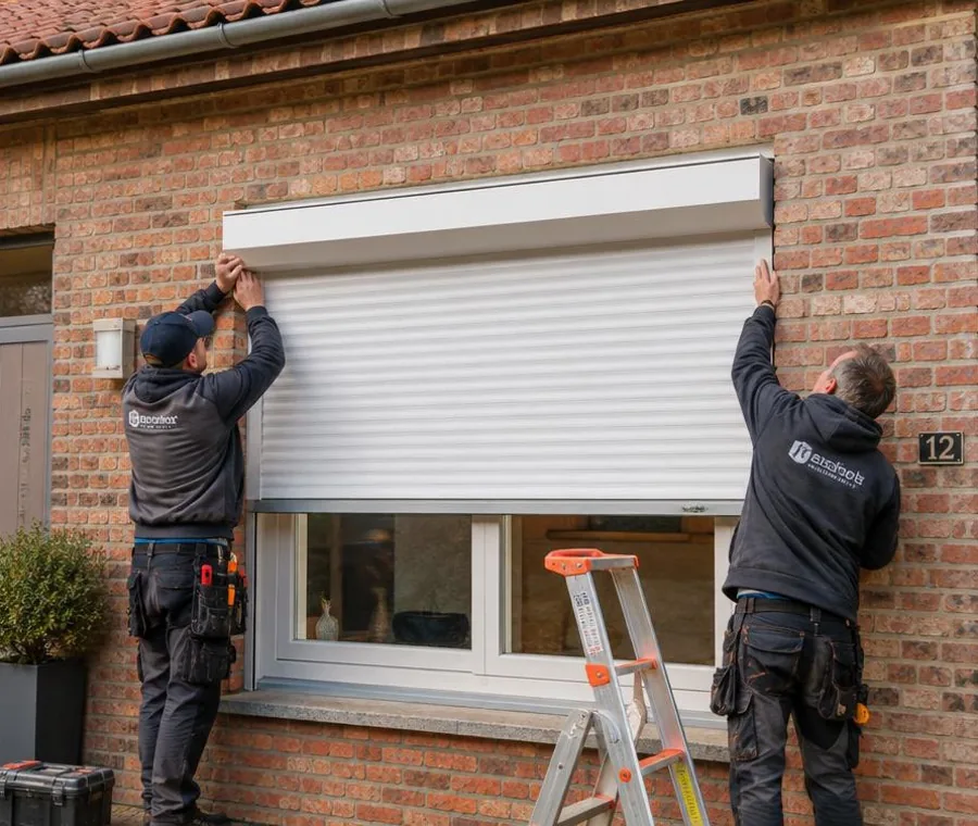 Fabricant volet roulant Evere Pose d'un volet roulant sur mesure à Evere